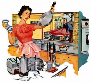 Jämställt hushållsarbete i praktiken under min uppväxt